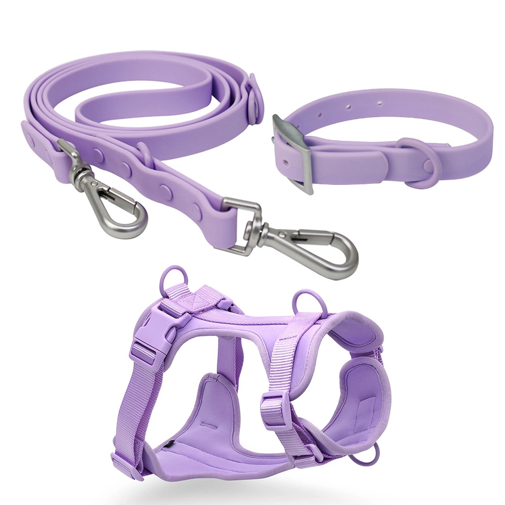 Design PVC Popular Pet Outdoor Leash Design Dog Harness