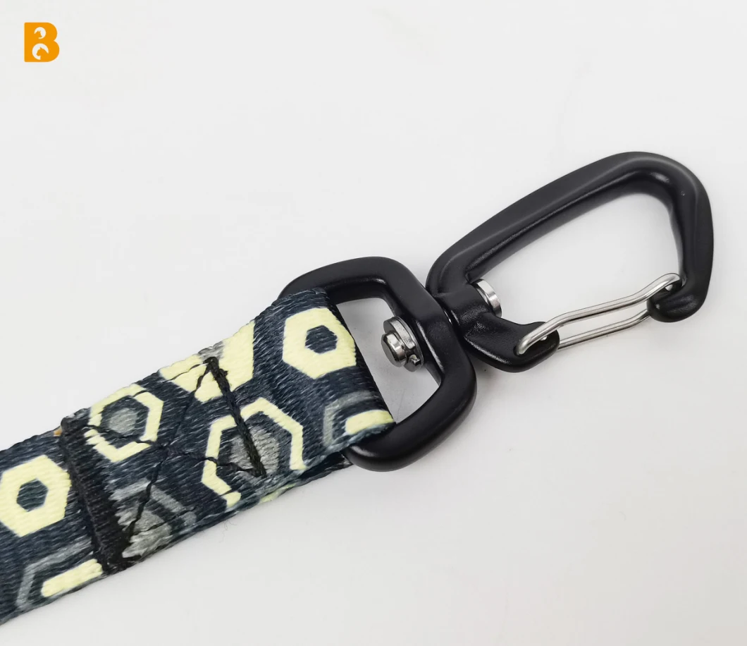 2023 New Design Multicolor Print Aluminum Alloy Pet Leash