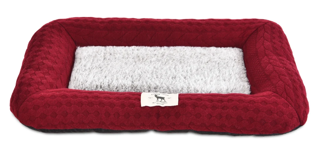 Luxury Christmas Pet Mat Gift, Factory Cheap Washable Pet Soft Bed