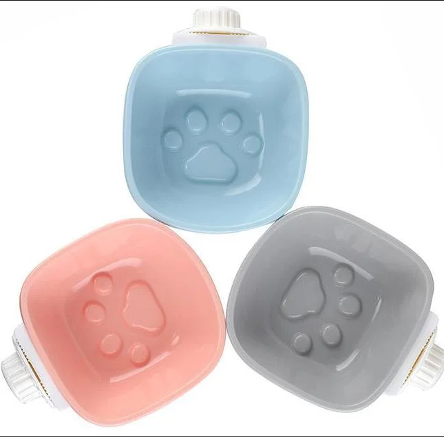 Dog Sling Anti-Choke Feeding Bowl Creative Plastic Pet Bowl