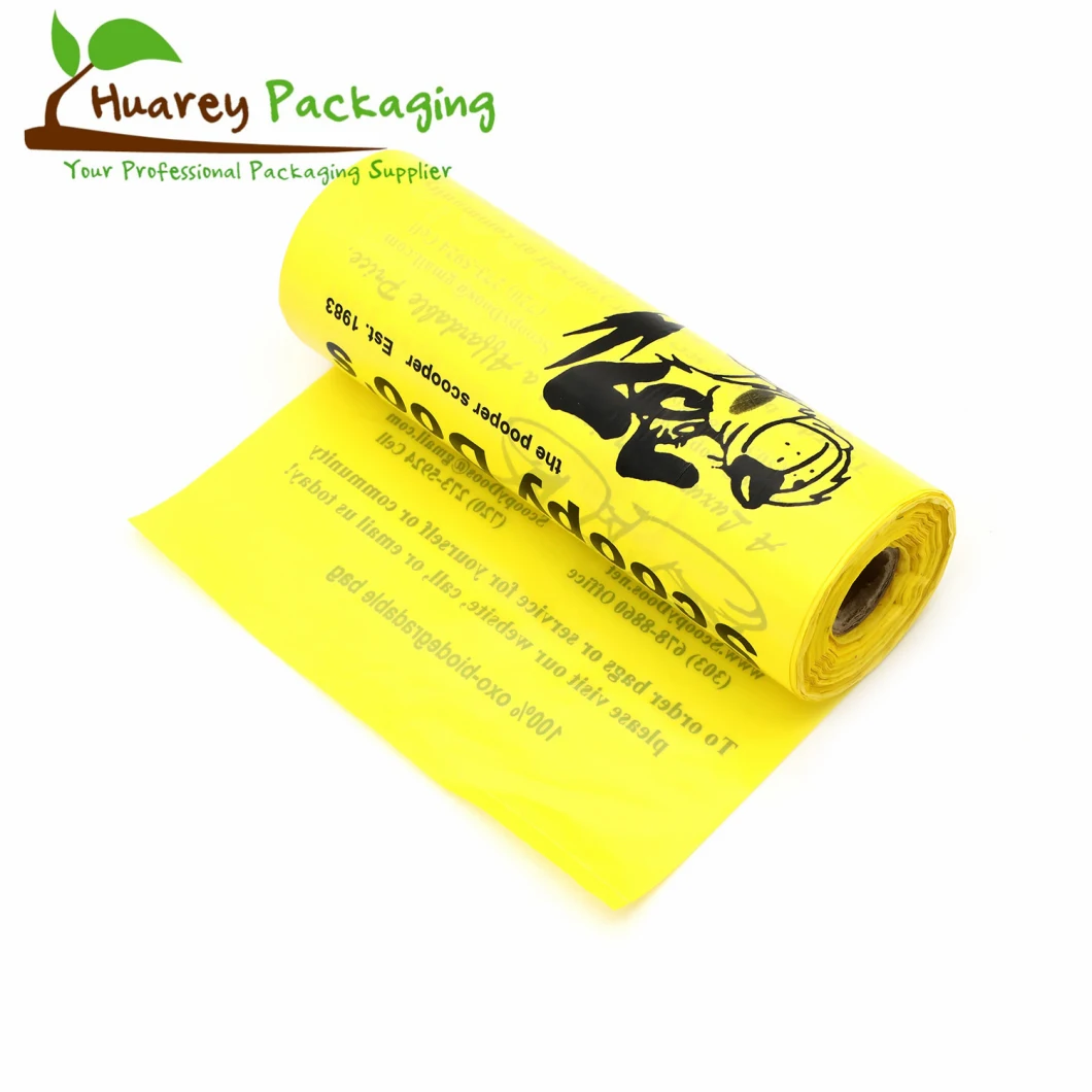 Biodegradable Doggie Garbage Trash Pet Dog Waste Poop Bag for Dog